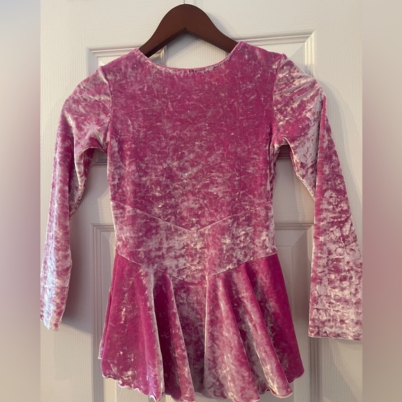 Pink Ice Skating Dress - Picture 3 of 7